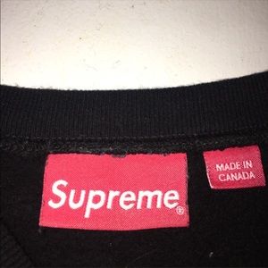 Supreme Independent Crewneck (Fuck The Rest)